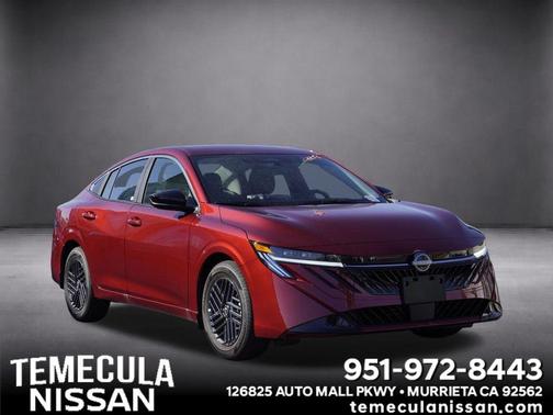 Scarlet Ember 2026 Nissan Sentra SV