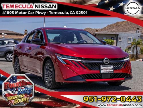 Scarlet Ember 2026 Nissan Sentra SV
