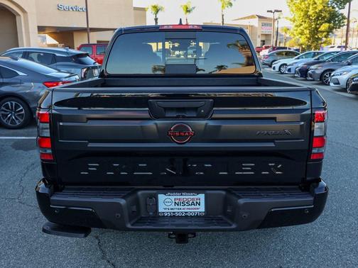 Black 2026 Nissan Frontier PRO-X