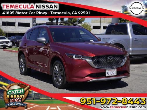 Soul Red Crystal Metallic 2024 Mazda CX-5 Signature