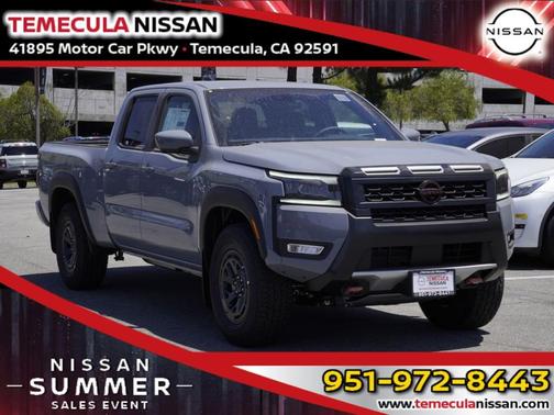 Boulder Gray Pearl 2026 Nissan Frontier PRO-4X