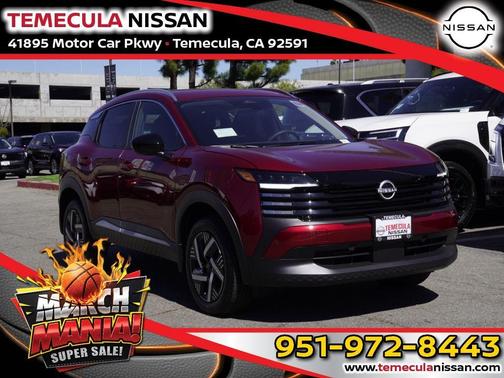 Scarlet Ember T 2026 Nissan Kicks SV