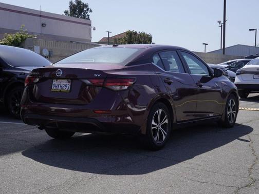 Rosewood Metallic 2023 Nissan Sentra SV