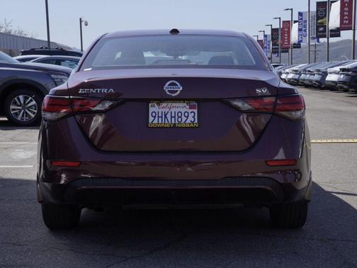 Rosewood Metallic 2023 Nissan Sentra SV