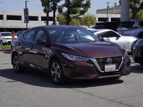 Rosewood Metallic 2023 Nissan Sentra SV