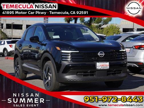 Super Black 2026 Nissan Kicks SV