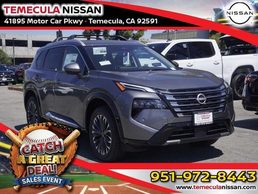 Gun Metallic 2026 Nissan Rogue Platinum