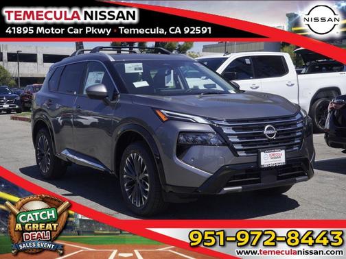 Gun Metallic 2026 Nissan Rogue Platinum