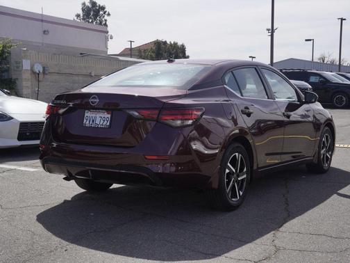 Rosewood Metallic 2025 Nissan Sentra SV