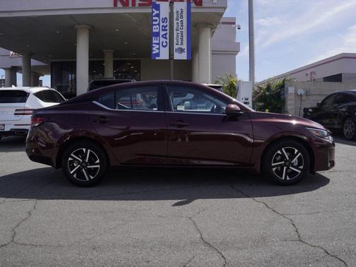 Rosewood Metallic 2025 Nissan Sentra SV