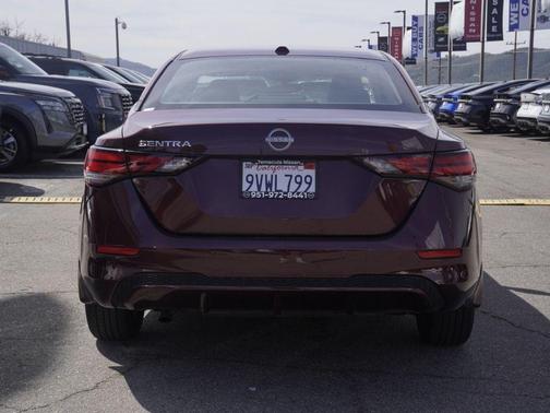 Rosewood Metallic 2025 Nissan Sentra SV