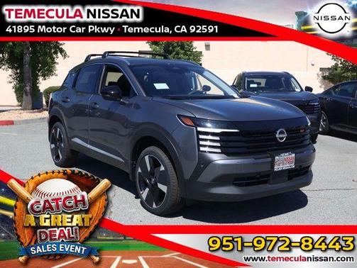 Gun Metallic 2026 Nissan Kicks SR