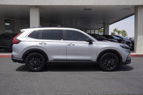 Lunar Silver Metallic 2023 Honda CR-V Hybrid Sport