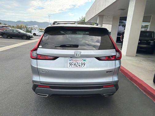 Lunar Silver Metallic 2023 Honda CR-V Hybrid Sport