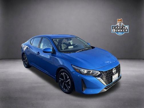 Electric Blue Metallic 2024 Nissan Sentra SV