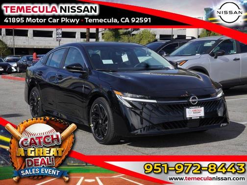 Black 2026 Nissan Sentra SR