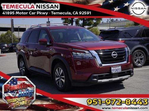 Scarlet Ember 2024 Nissan Pathfinder SL