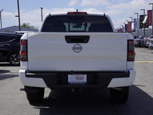 Glacier White 2026 Nissan Frontier SV