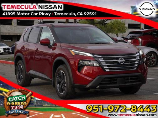 Scarlet Ember 2026 Nissan Rogue SV