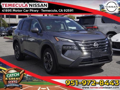 Gun Metallic 2024 Nissan Rogue SV
