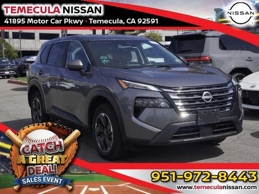 Gun Metallic 2024 Nissan Rogue SV