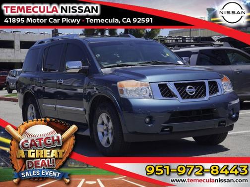 Graphite Blue 2014 Nissan Armada Platinum