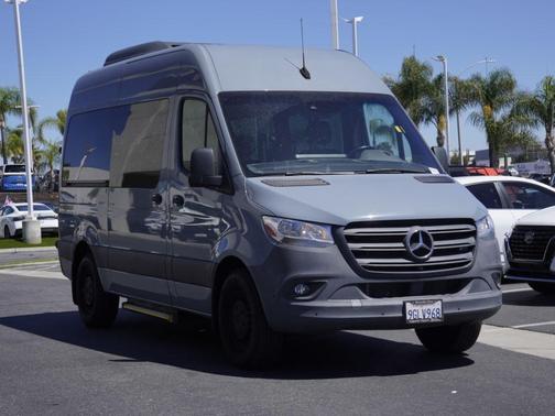 Blue Gray 2023 Mercedes-Benz Sprinter 2500 144 WB Standard Roof Passenger