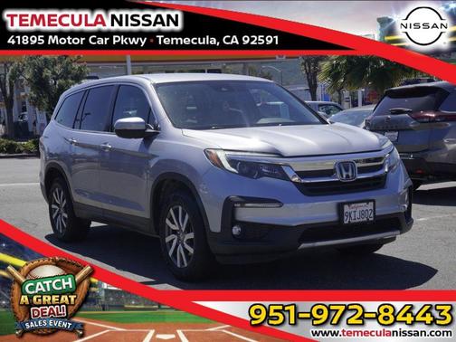 Modern Steel Metallic 2021 Honda Pilot EX