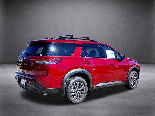 Scarlet Ember 2026 Nissan Pathfinder SV