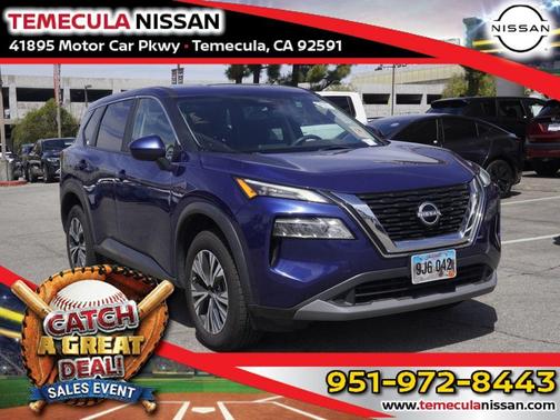 Caspian Blue 2023 Nissan Rogue SV