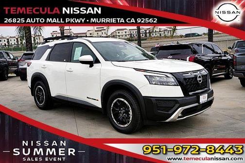 Glacier White 2024 Nissan Pathfinder Rock Creek