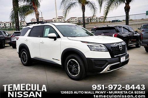 Glacier White 2024 Nissan Pathfinder Rock Creek