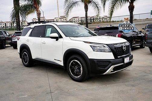 Glacier White 2024 Nissan Pathfinder Rock Creek