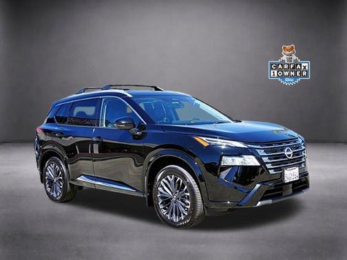 Super Black 2026 Nissan Rogue Platinum