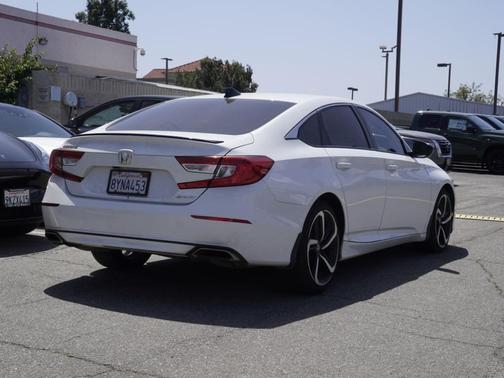 Platinum White Pearl 2021 Honda Accord Sport 1.5T