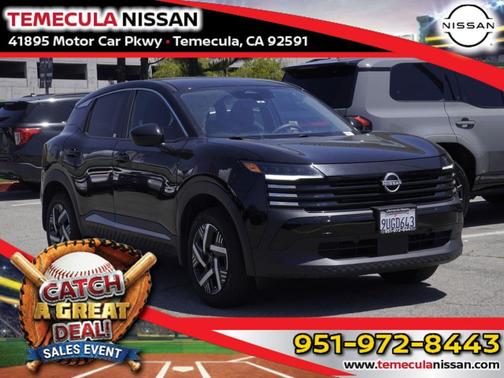 Super Black 2025 Nissan Kicks SV