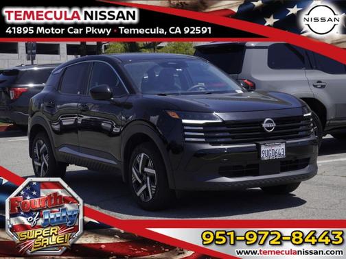 Super Black 2025 Nissan Kicks SV