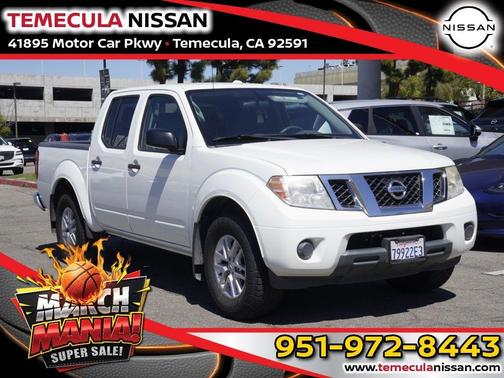 Glacier White 2017 Nissan Frontier SV