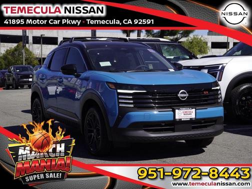 2t Ice Blk Roof 2026 Nissan Kicks SR