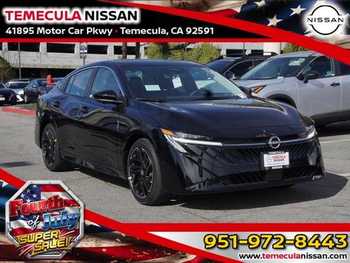 Black 2026 Nissan Sentra SR
