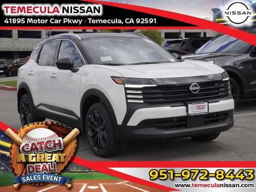 2t Wht Blk Roof 2026 Nissan Kicks SR