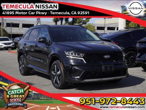 Ebony Black 2021 Kia Sorento S