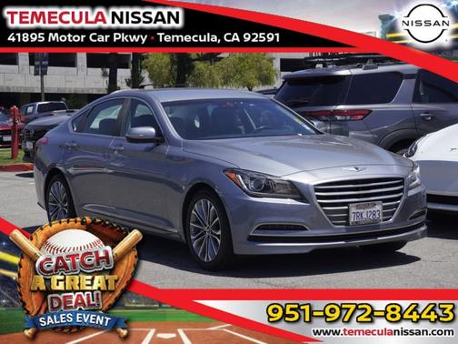 Parisian Gray 2016 Hyundai Genesis 3.8