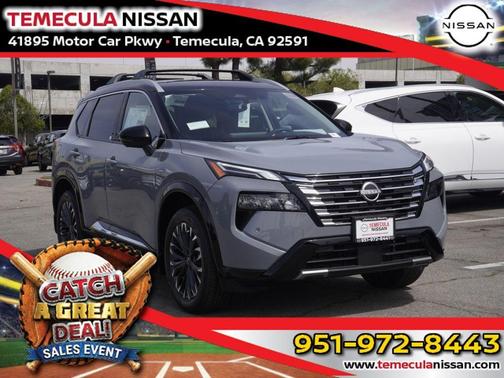 Boulder Gray Metallic 2026 Nissan Rogue Platinum