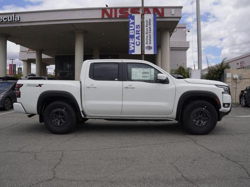 Glacier White 2026 Nissan Frontier PRO-X