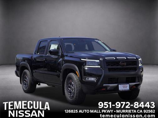 Black 2026 Nissan Frontier PRO-X