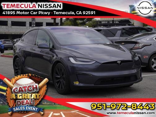 Midnight Silver Metallic 2022 Tesla Model X Base
