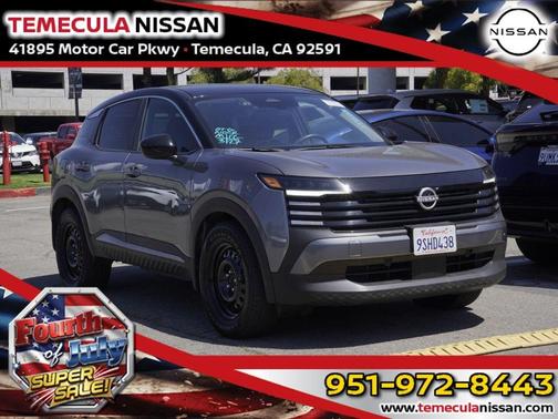 2t Gun Blk Roof 2025 Nissan Kicks SV