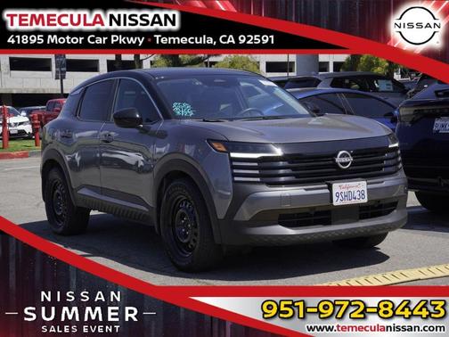 2t Gun Blk Roof 2025 Nissan Kicks SV