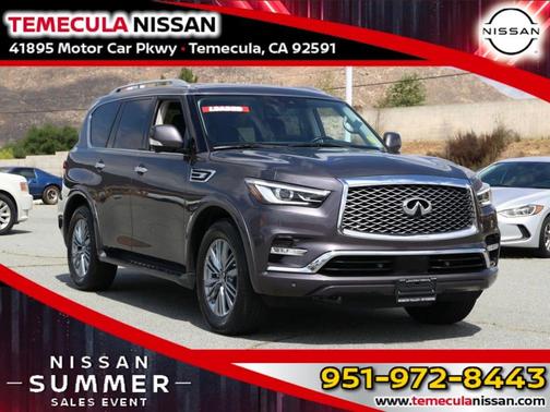 Anthracite Gray 2024 INFINITI QX80 Luxe